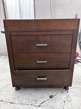 Wooden Nursery Baby Changing table Dresser 3 Drawers