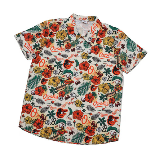 Baltimore Orioles O’s Birdland Hawaiian Shirt – 2025 SGA – XL – New Sealed - Picture 1 of 4