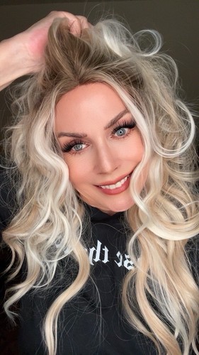 Kimberly Synthetik Blond Wildleder. - Bild 2 von 7