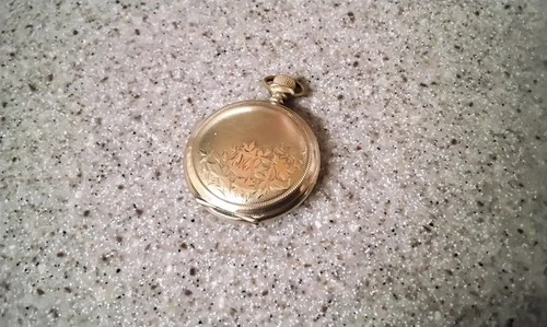 Antique Elgin Pocket Watch In Keystone Watch Case