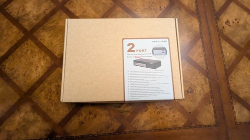 ConnectPRO UDP-12AP - 2 Port DisplayPort 1.4 Dual Monitor KVM Switch | OPEN BOX - Bild 3 von 4
