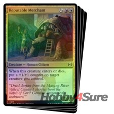 Foil Reputable Merchant X4 M/NM Magic: The Gathering MTG Tarkir: Dragonstorm