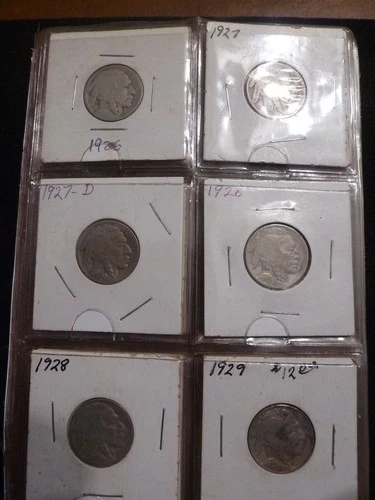 Lot of 44 Buffalo Nickels Early Dates U-Grade