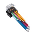 Vaunt 9 Piece Colour Coded Ball-End Hex Allen Key Set 1.5-10mm
