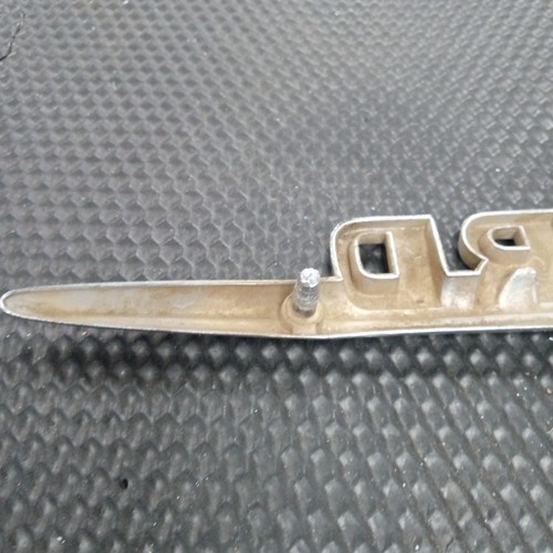 1959 Ford F-250 Truck Hood Side Badge Emblem Part #1006865 LH Drivers Side - Picture 6 of 9