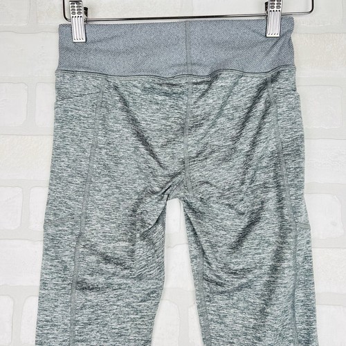 ATHLETA GIRL SNOWBALL SOFTLUXE TIGHT, Light Cobblestone Grey, Size Large 12 - Picture 7 of 12