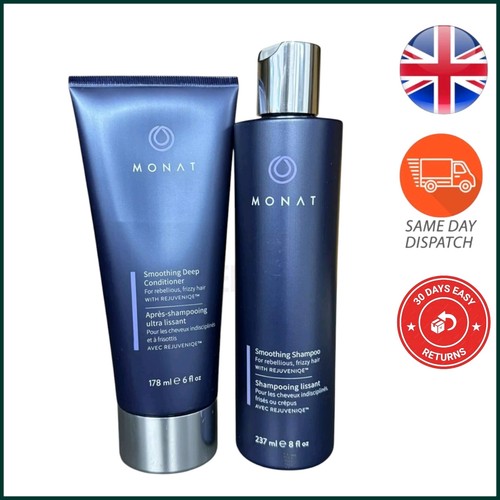 Monat Smoothing Deep Conditioner 178 ml & Shampoo 237 ml UK Lagerbestand Portofrei - Bild 2 von 2