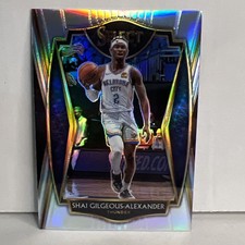 2020-21 Panini Select - Premier Level Shai Gilgeous-Alexander #119 Silver Prizm 