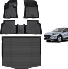 Car Floor Mats Cargo Trunk Liners Custom Fit Ford Escape 2020-2024 Escape Car Floor Mats Cargo Trunk Liners Custom Fit Ford Escape 2020-2024 Escape