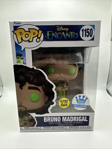 Funko Pop! Disney Encanto Bruno Madrigal #1150 (Funko Exc) (Glow) Vinyl Figure 