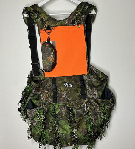 Mothwing Turkey Vest Apex Tree Alive Spring Mimicry 2.0 OSFM NWT Hunting Gear - Picture 4 of 11