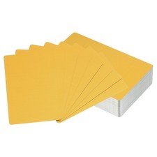 200 Pcs Metal Business Card (Golden, 86 x 54 x 0.21mm)