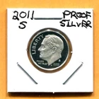 Gem 2011-S Proof Cameo Silver Roosevelt Dime - Free Shipping