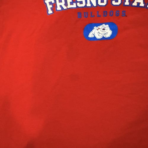 NWT Vintage 90s Y2K Delta Magnum Weight Fresno State Bulldogs Youth L - Picture 2 of 9