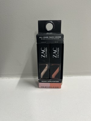 Zac Posen Blush And Highlighter Duo Wand Applicator, 9mL, Cherish, Bliss