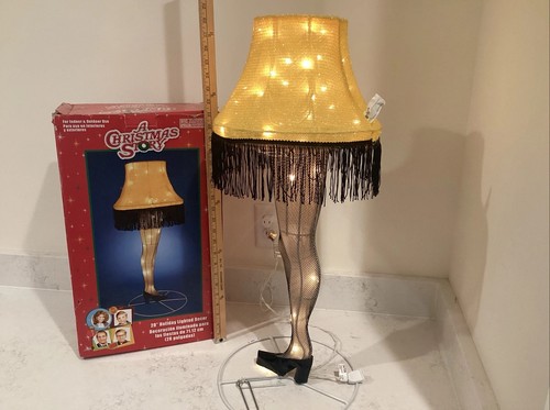 A CHRISTMAS STORY Officially Licensed 28 Inch Leg Lamp TALL - Not The 20 Inch! - Picture 2 of 21