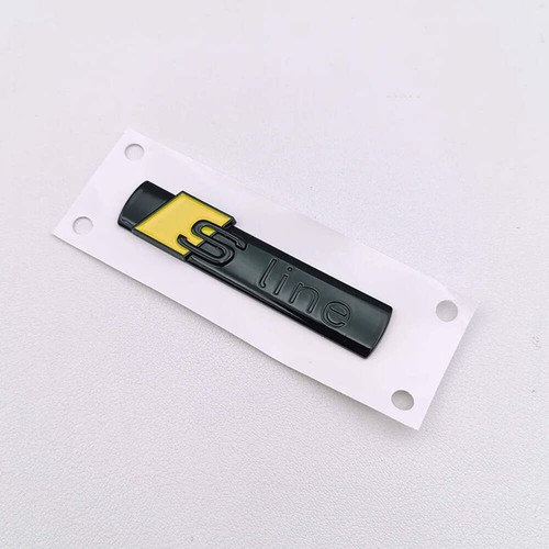 Sline Logo Badge For Audi A1 A2 A3 A4 A5 A6 A7 Q2 Q3 Q5 Q7 Q8 S3 S4 S5 S6 S7 TT - Bild 7 von 14