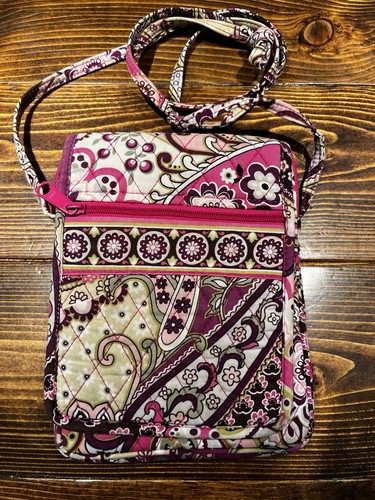 Vera Bradley Mini Hipster Damen Multi Very Berry Paisley Crossbody Strap Bag - Bild 2 von 9