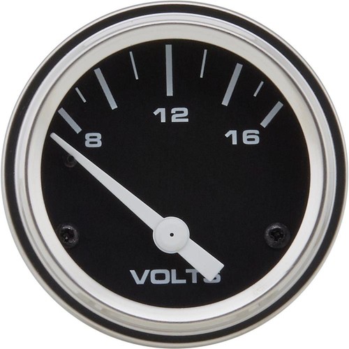 Speedway Complete Black 5 Gauge Set w/ Speedo, Volt, Fuel Temp & Oil Pressure - Picture 9 of 13