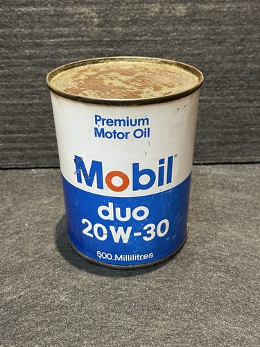 Mobil Motor Oil 20w-30 Tin 500 Millilitres Full Golden Fleece Castrol Motor Oil