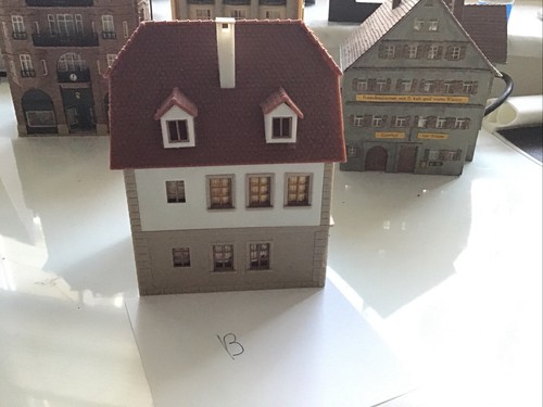H0 Faller B-258 Feinkost Haus Wohnhaus Geschäftshaus Laden - fertig gebaut B - Bild 3 von 9