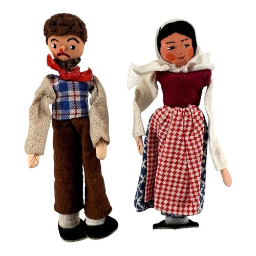 BAPS Puppen Hänsel & Gretel Hexe Hund von Arps & Hilde Bartel 40er Jahre beweglich - Bild 8 von 23