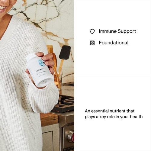 Thorne Zinc Picolinate 15Mg - Highly Absorbable Zinc Supplement - Supp - Picture 4 of 6