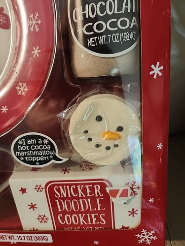 Set biscotti di Babbo Natale nuovi con scatola - Foto 5 di 9