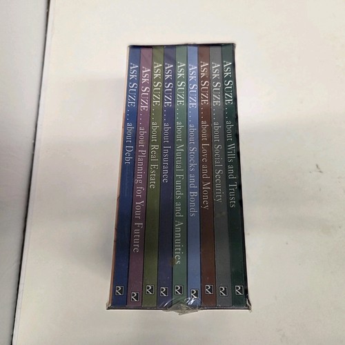 Ask Suze 9 Book Set, Suze Orman, Personal Finance Advice, New Sealed - Imagen 2 de 6