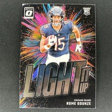 A423 2024 Panini Donruss Optic Light It Up Rome Odunze (RC) #10