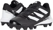 New adidas Youth Adizero Afterburner 8 MD K Size 5 Black/White