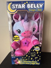 Star Belly Dream Lites Magical Unicorn Huggable Nightlight 6 Colored Lights New