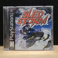 Sled Storm (Sony PlayStation PS1, 1999) CIB W/Registration Card