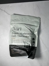 Auri Super Mushroom Daily Gummies - Natural Calming Aid & Stress
