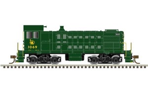 Atlas 40005695 Scale CNJ Alco S-2 Diesel Locomotive 1070 (Analog DC)