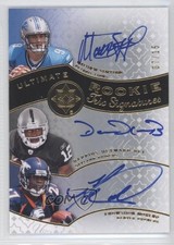 2009 Upper Deck Ultimate Collection /15 Knowshon Moreno Matthew Stafford Auto RC