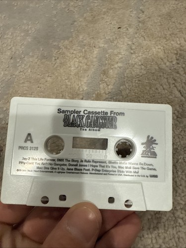 Black Gangster Soundtrack Cassette Sampler Rare  Jay-Z Ja Rule DMX Dre 50Cent - Picture 8 of 8