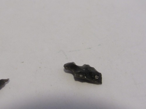 2 artefactos de lanza punta de flecha de cuchillo de obsidiana Oregon #A1-12 - Imagen 5 de 6