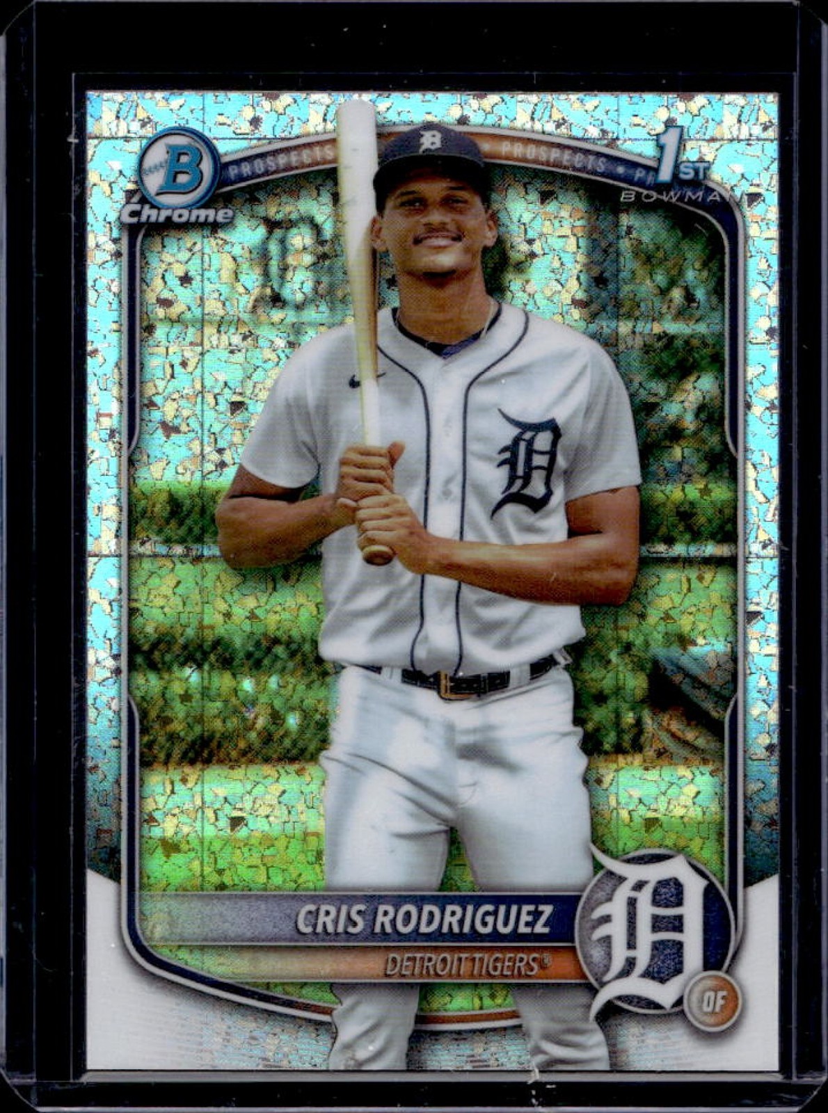 2025 Bowman Chrome Cris Rodriguez Mini Diamonds Refractor 1st #BCP-250