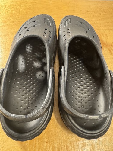Crocs Off Grid Clog Men’s Size 12 Black - Picture 7 of 7