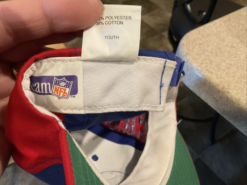 Vintage Annco NY Giants SnapBack Cap Hat “Professional Model” YOUTH Barely Worn - Picture 4 of 4