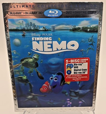Disney FINDING NEMO Ultimate Collector's Edition W/Slipcover 3D Blu-Ray NEW