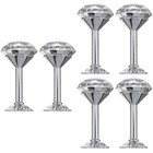 3 Pairs Metall Vorhang Raffhalter Gardinenhäkchen Heimdekoration