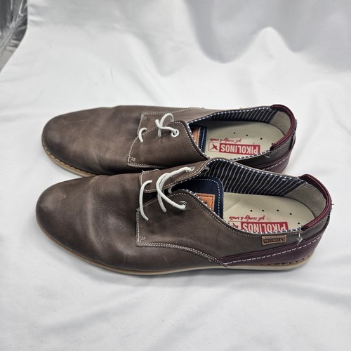 Scarpe uomo Pikolinos 12,5/46 Jucar Derby Oxford in pelle - Foto 2 di 10