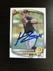 Konnor Griffin Signed 2025 Topps Bowman Card Pittsburgh Pirates #BD-102 Auto