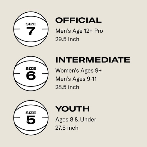 Wilson NBA Authentic Indoor/Outdoor Basketball - Braun, Größe 7 (29,5") - Bild 5 von 6