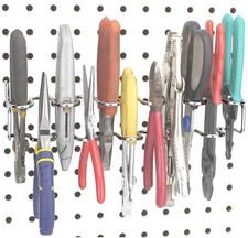RightArrange Pegboard Pliers Holder - Holds 11 Pliers per Rack - Hooks to Any...