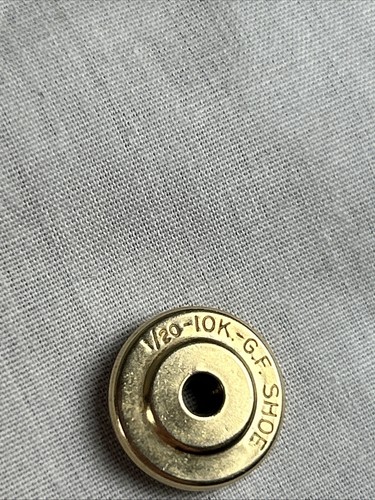 NATIONAL STANDARD 25 Years Service SCREWBACK PIN Marked 10K GOLD - Bild 3 von 5