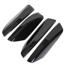 sportuli Black Exterior Roof Rails Rack End Cover Protection Shell Cap