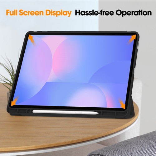 Für Samsung Galaxy Tab S7/S8+/S9 FE/S10+ Plus/S10 FE Leder Schutzhülle Tasche - Bild 30 von 79